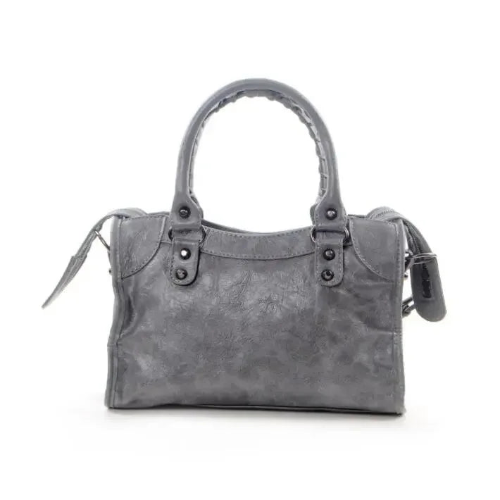 2024 Soft Pu Leather Brand Girls Shoulder Bags Black HandBags Tote New Arrival Mini Small Motorcycle Bags Crossbody for Women