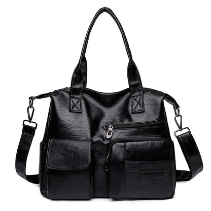 2024 Spring New Girl Wallet and Shoulder Bag Retro Luxury Handbag Women's Designer Multi Pocket Large Capacity Shopping Bags