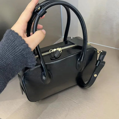 2024 Spring Summer Chic All-match Boston Bag Versatile Portable Crossbody Shoulder Bags Large Capacitycommuter Casual Bolsas