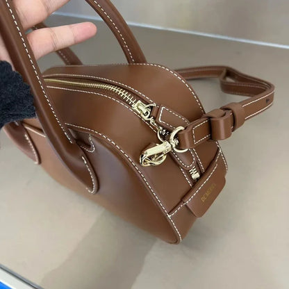 2024 Spring Summer Chic All-match Boston Bag Versatile Portable Crossbody Shoulder Bags Large Capacitycommuter Casual Bolsas
