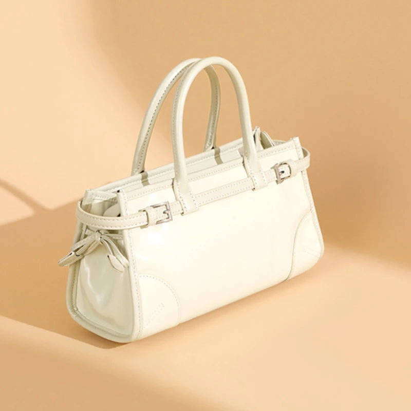 2024 Spring Summer New Crossbody Bag All-match Cowhide Light Luxury Commuter Purses Clutch Female Handbags Large Capacity Bolsas