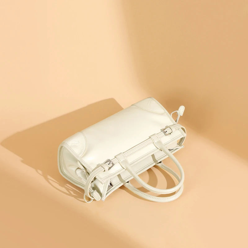 2024 Spring Summer New Crossbody Bag All-match Cowhide Light Luxury Commuter Purses Clutch Female Handbags Large Capacity Bolsas