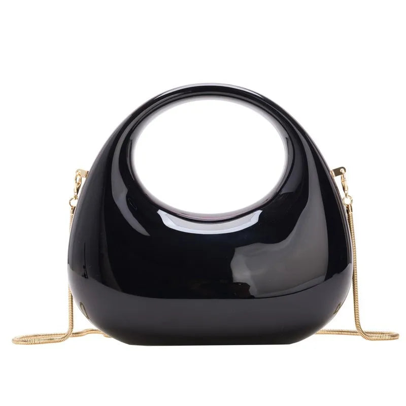 2024 Spring Summer New Fashion Crescent Moon Handbags Large Capacity Makeup Dinner Bag For Women Niche Elegant Bolsas Mujer