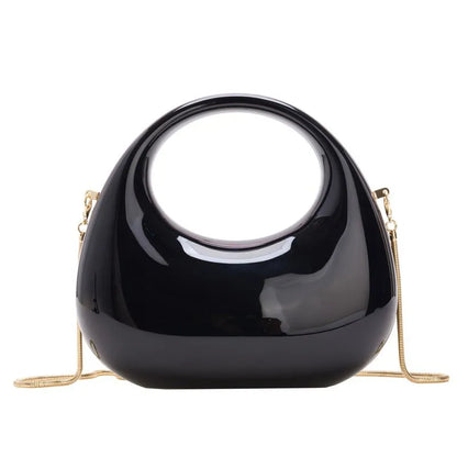 2024 Spring Summer New Fashion Crescent Moon Handbags Large Capacity Makeup Dinner Bag For Women Niche Elegant Bolsas Mujer