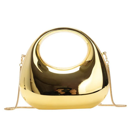 2024 Spring Summer New Fashion Crescent Moon Handbags Large Capacity Makeup Dinner Bag For Women Niche Elegant Bolsas Mujer