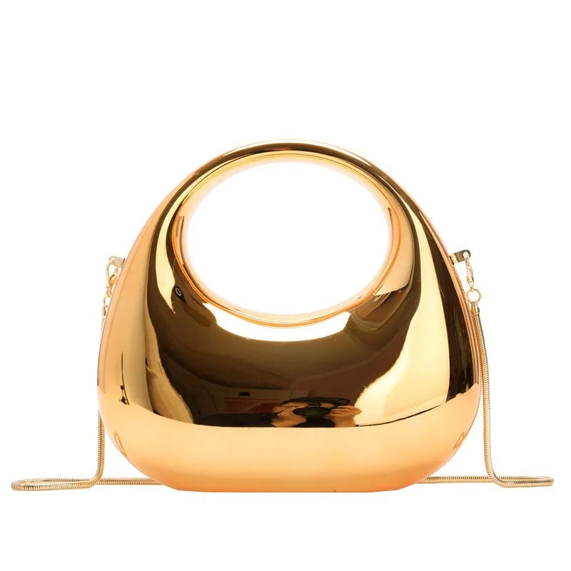 2024 Spring Summer New Fashion Crescent Moon Handbags Large Capacity Makeup Dinner Bag For Women Niche Elegant Bolsas Mujer