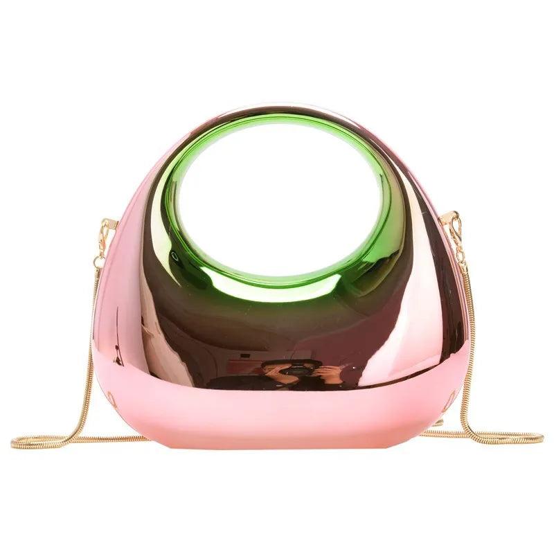 2024 Spring Summer New Fashion Crescent Moon Handbags Large Capacity Makeup Dinner Bag For Women Niche Elegant Bolsas Mujer