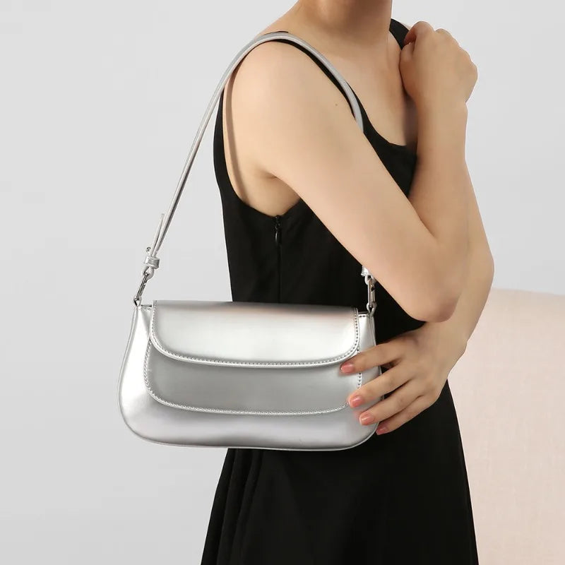 2024 Spring Summer New Women Bags Fashion Trend Underarm Shoulder Bag Commuter All-match Purses Casual Elegant Bolsas Mujer