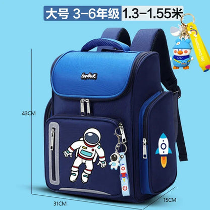 2024 Suitable for grades 1-9 Children Orthopedic Backpack bags For boys Waterproof Backpacks Kids satchel Schoolbg