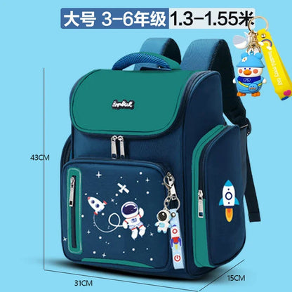 2024 Suitable for grades 1-9 Children Orthopedic Backpack bags For boys Waterproof Backpacks Kids satchel Schoolbg