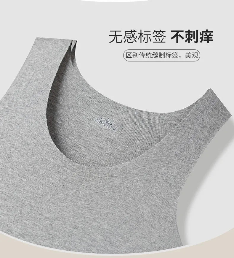 2024 Summer new Gym Vest Men Sleeveless Tank Top  Running Tank Top