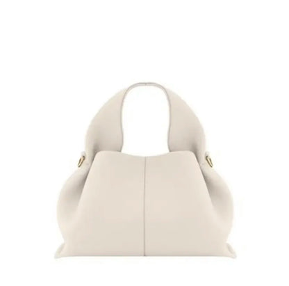 2024 Underarm Bag Women Shoulder Bag Genuine Leather Solid Color Elegant Ladies Handbag Saddle Crescent Chic Bag  Women's  Purse
