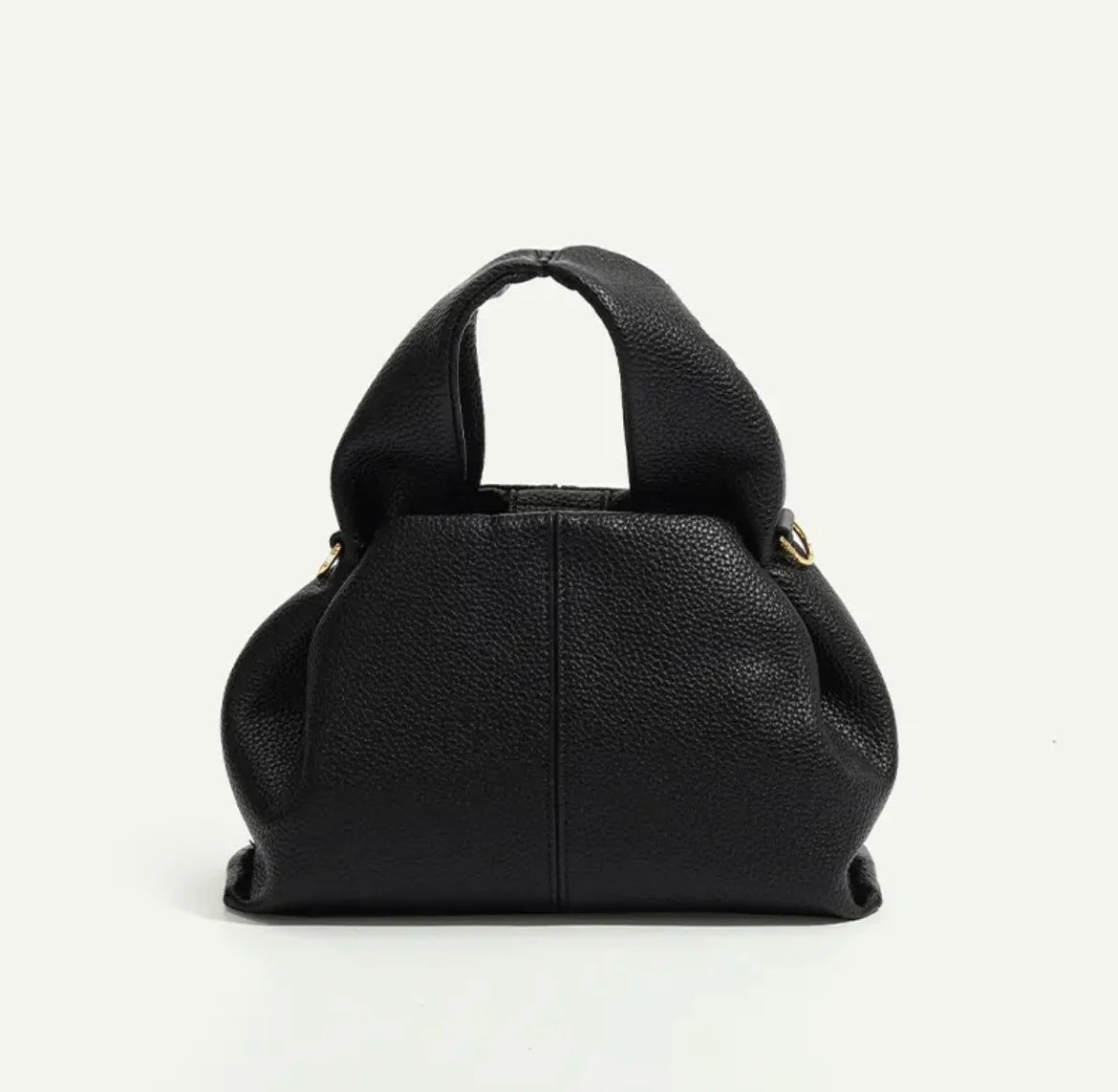 2024 Underarm Bag Women Shoulder Bag Genuine Leather Solid Color Elegant Ladies Handbag Saddle Crescent Chic Bag  Women's  Purse