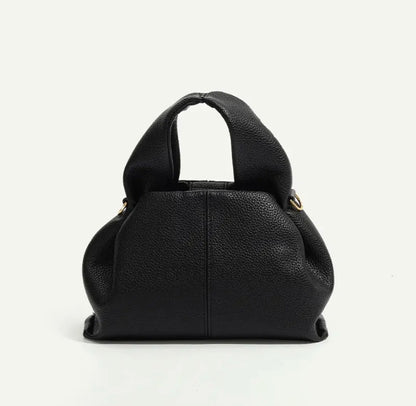 2024 Underarm Bag Women Shoulder Bag Genuine Leather Solid Color Elegant Ladies Handbag Saddle Crescent Chic Bag  Women's  Purse