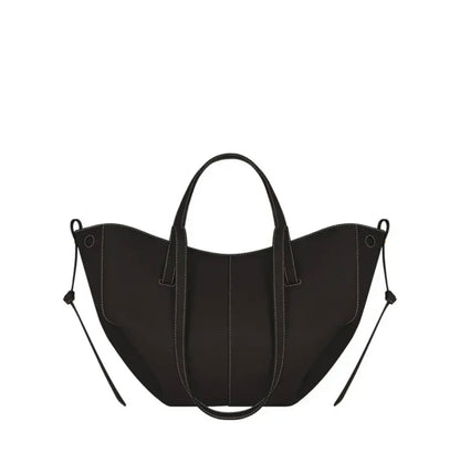2024 Underarm Bag Women Shoulder Bag Genuine Leather Solid Color Elegant Ladies Handbag Saddle Crescent Chic Bag  Women's  Purse