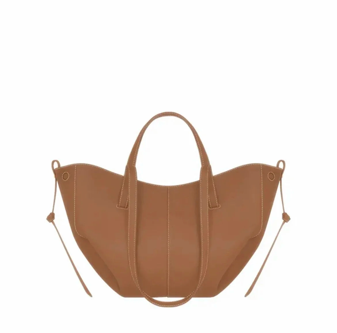 2024 Underarm Bag Women Shoulder Bag Genuine Leather Solid Color Elegant Ladies Handbag Saddle Crescent Chic Bag  Women's  Purse