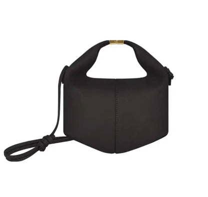 2024 Underarm Bag Women Shoulder Bag Genuine Leather Solid Color Elegant Ladies Handbag Saddle Crescent Chic Bag  Women's  Purse