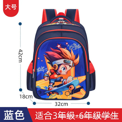 2024 Waterproof Chidren School Bags Boys Primary School Backpack 3D Cartoon Orthopedic Schoolbag Kids Book Bag Mochila Infantil
