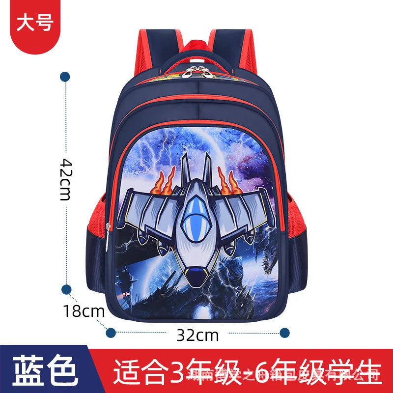 2024 Waterproof Chidren School Bags Boys Primary School Backpack 3D Cartoon Orthopedic Schoolbag Kids Book Bag Mochila Infantil