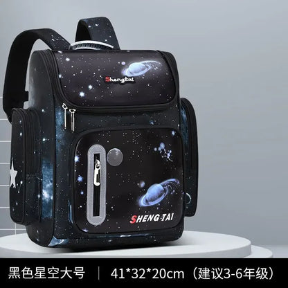 2024 Waterproof Children School bags Boys Kids book bag Cartoon Schoolbag Orthopedic Primary School backpack mochilas infantil