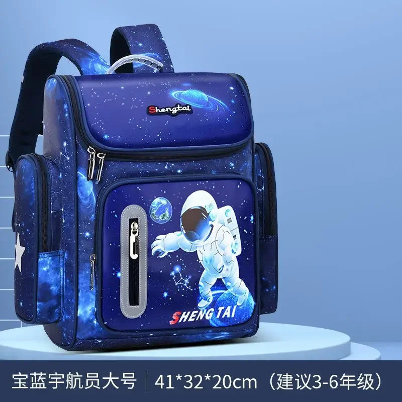 2024 Waterproof Children School bags Boys Kids book bag Cartoon Schoolbag Orthopedic Primary School backpack mochilas infantil
