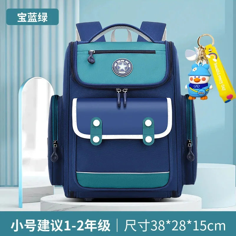 2024 Waterproof Children school Backpack Bags Boys kids bag primary School backpack Kids Book Bag mochila1-6 garde