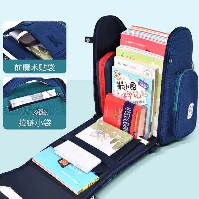 2024 Waterproof Children school Backpack Bags Boys kids bag primary School backpack Kids Book Bag mochila1-6 garde