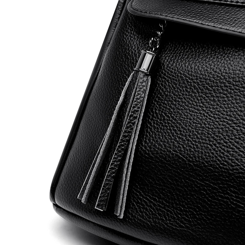 2024 Waterproof Leather Women Backpack Anti-theft Backpacks Shoulder Bags for Teenager Girls Large Capacity Travel School Bag