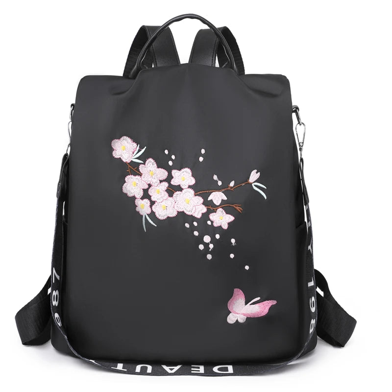 2024 Waterproof Oxford Women Backpack Fashion Anti-theft Women Backpacks Print School Bag High Quality Large Capacity Backpack