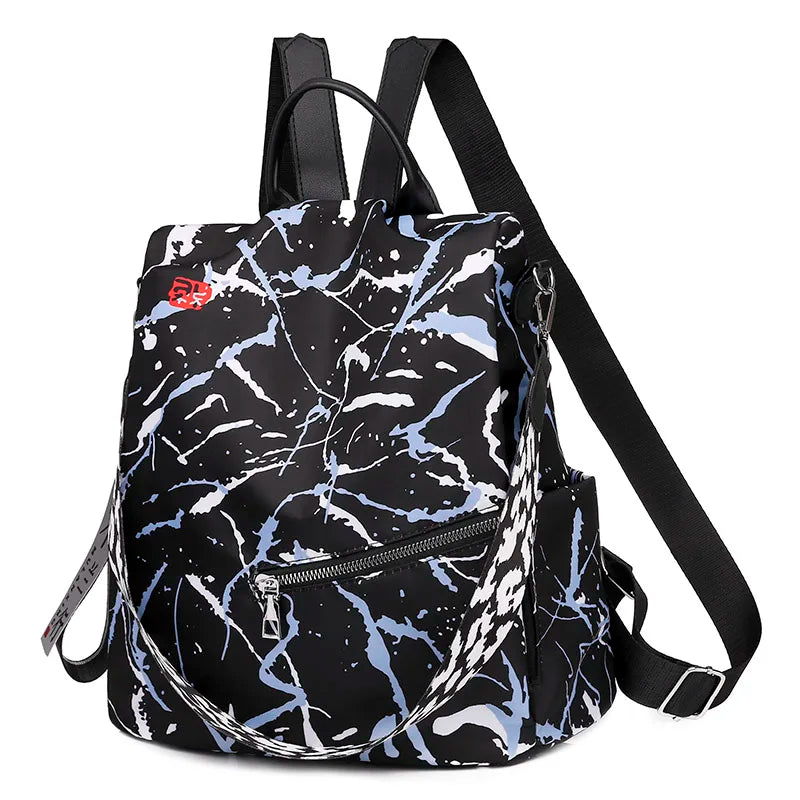 2024 Waterproof Oxford Women Backpack Fashion Anti-theft Women Backpacks Print School Bag High Quality Large Capacity Backpack