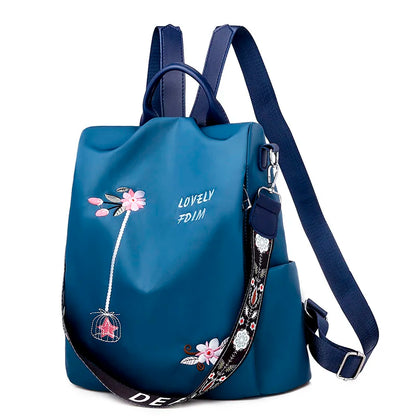 2024 Waterproof Oxford Women Backpack Fashion Anti-theft Women Backpacks Print School Bag High Quality Large Capacity Backpack
