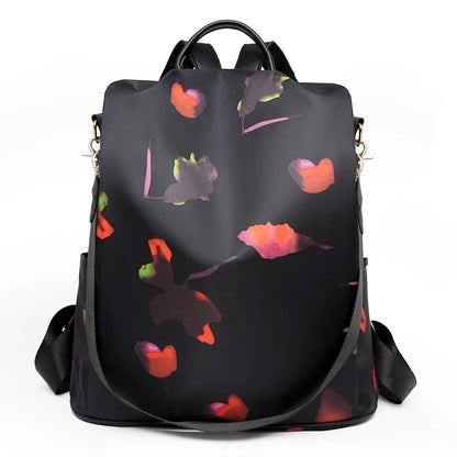 2024 Waterproof Oxford Women Backpack Fashion Anti-theft Women Backpacks Print School Bag High Quality Large Capacity Backpack