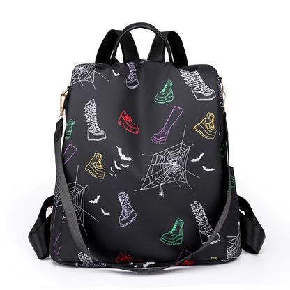 2024 Waterproof Oxford Women Backpack Fashion Anti-theft Women Backpacks Print School Bag High Quality Large Capacity Backpack