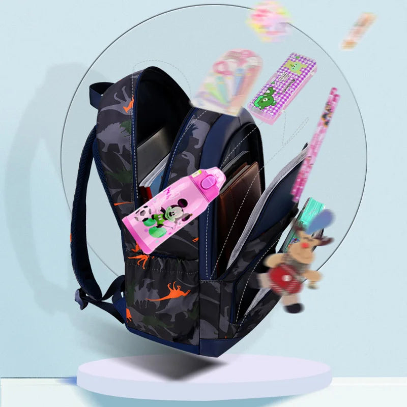 2024 Waterproof children School Bags For Girls Boys Kids Schoolbag Primary Orthopedic school Backpack book bag 6-14 year old