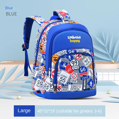 2024 Waterproof children School Bags For Girls Boys Kids Schoolbag Primary Orthopedic school Backpack book bag 6-14 year old