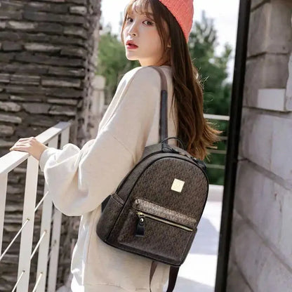 2024 Women's Fashion Classic Female Simple Letters Shoulder Crossbody Bag Ladies All-match Large Capacity Backpack