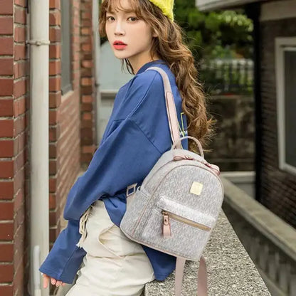 2024 Women's Fashion Classic Female Simple Letters Shoulder Crossbody Bag Ladies All-match Large Capacity Backpack
