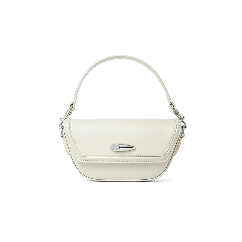 2024 leather strawberry bag, cowhide mobile phone bag, hand-held crossbody bag, popular Chinese style bag