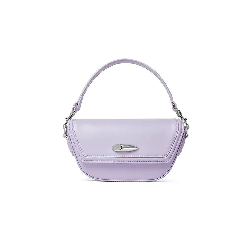 2024 leather strawberry bag, cowhide mobile phone bag, hand-held crossbody bag, popular Chinese style bag