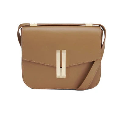 2024 new Retro Simple Tofu Bag - British Luxury style | Unique Design | Premium Quality Genuine Leather Women‘s Shoulder Bag