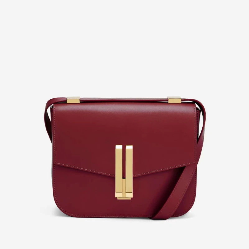 2024 new Retro Simple Tofu Bag - British Luxury style | Unique Design | Premium Quality Genuine Leather Women‘s Shoulder Bag