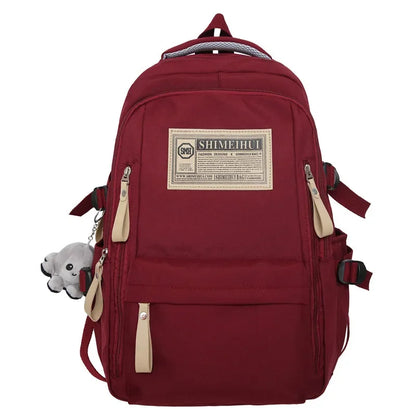 2024 new large capacity backpack male and female students the same leisure computer travel business backpacks nylon women bags