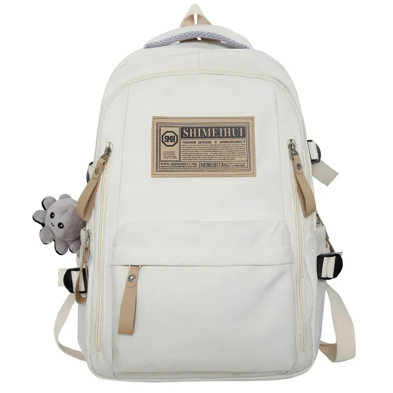 2024 new large capacity backpack male and female students the same leisure computer travel business backpacks nylon women bags