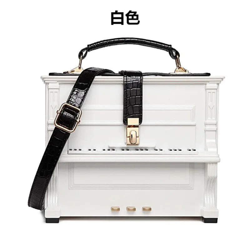 2024 spring/summer new hand-held crossbody bag personality creative simulation piano female bag