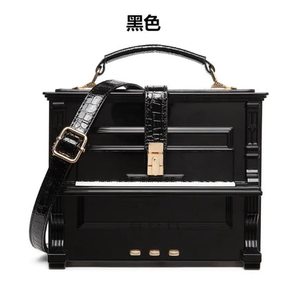 2024 spring/summer new hand-held crossbody bag personality creative simulation piano female bag