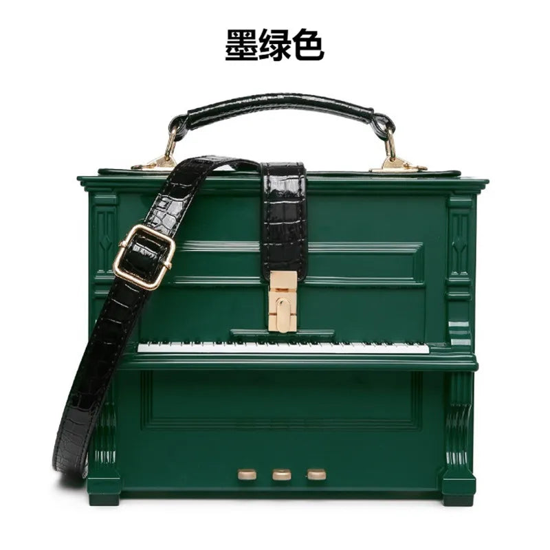 2024 spring/summer new hand-held crossbody bag personality creative simulation piano female bag