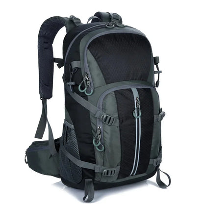 2024 unisex men travel sports bag waterproof Outdoor Mountaineering Hiking Climbing Camping backpack for male
