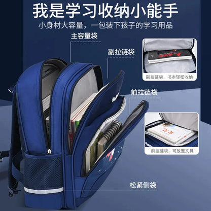 2024 waterproof Children Bags For Boys Kids Orthopedic Backpack schoolbag Primary School backpack mochila