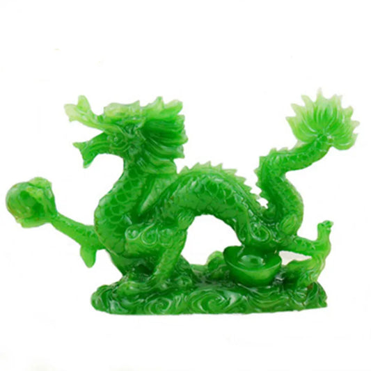 2024 years feng shui dragon bead handicraft furnishing articles Prosperous home decoration decoration mascot  statue