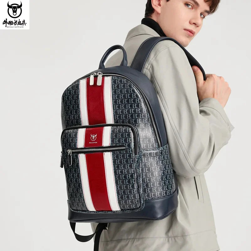 2024New Luxury Backpack Men's Fashion Travel Waterproof and Wear-resistant High Quality School Large Capacity Laptop Bag